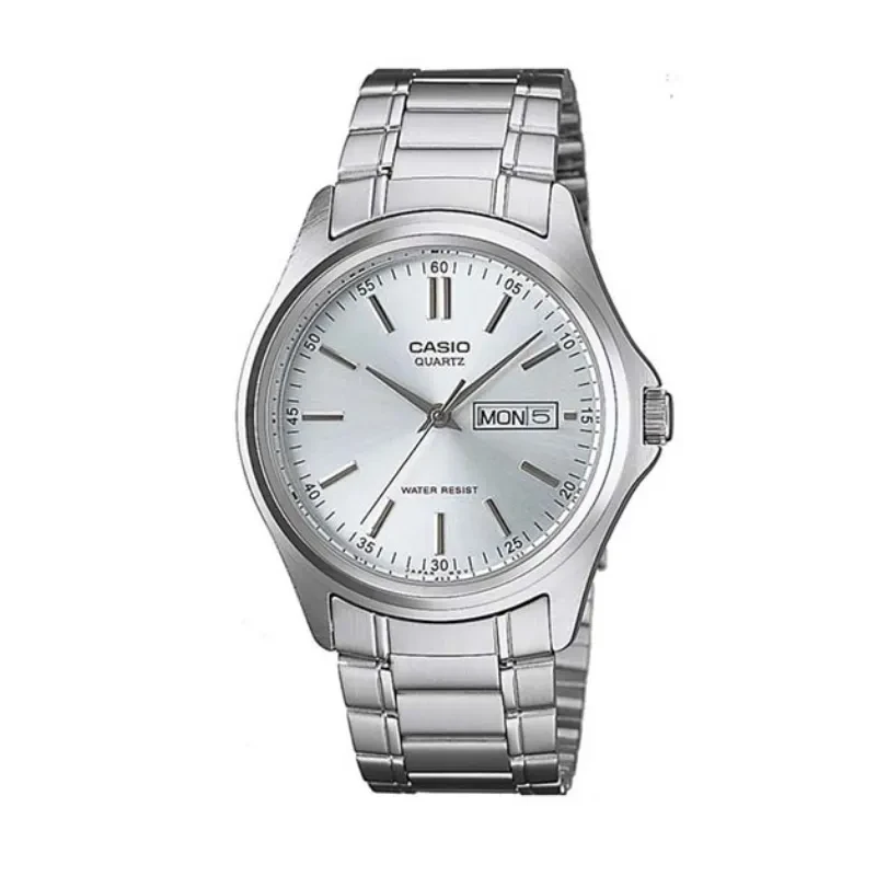 Casio Enticer Quartz Silver Dial Men's Watch- MTP-1239D-7A